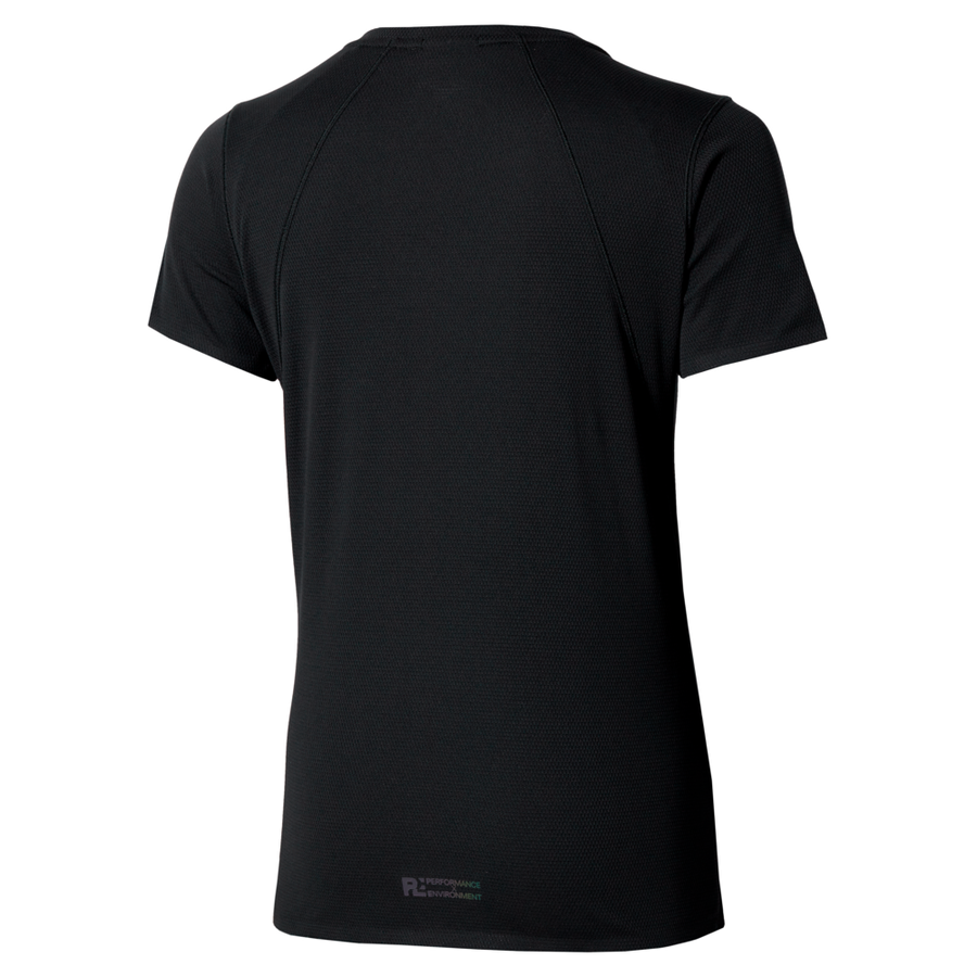 Mizuno Tech Light Dryaeroflow Short Sleeve Tee Black